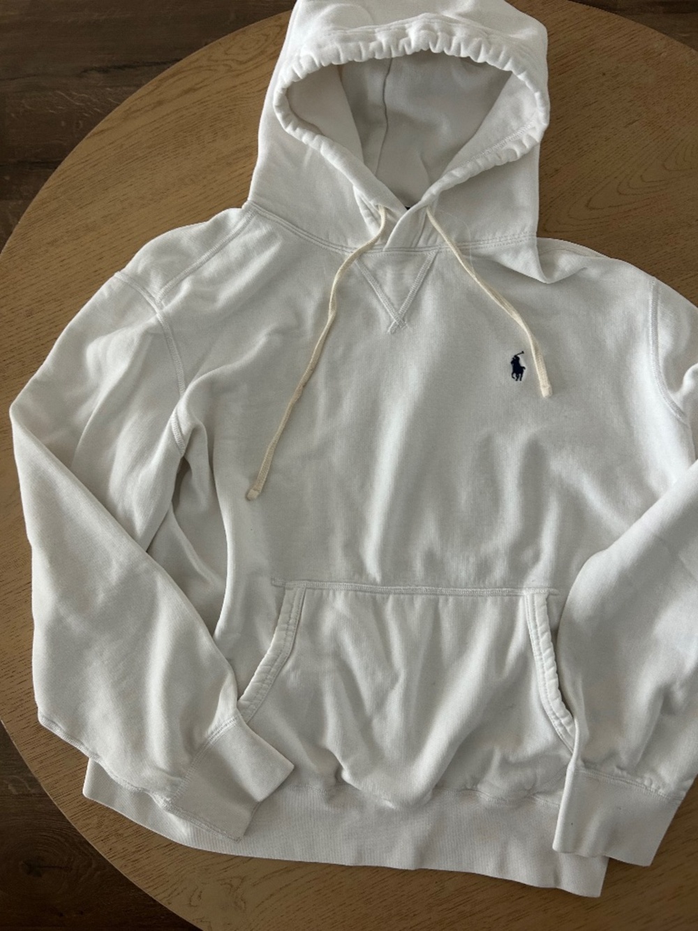 Ralph Lauren white hoodie